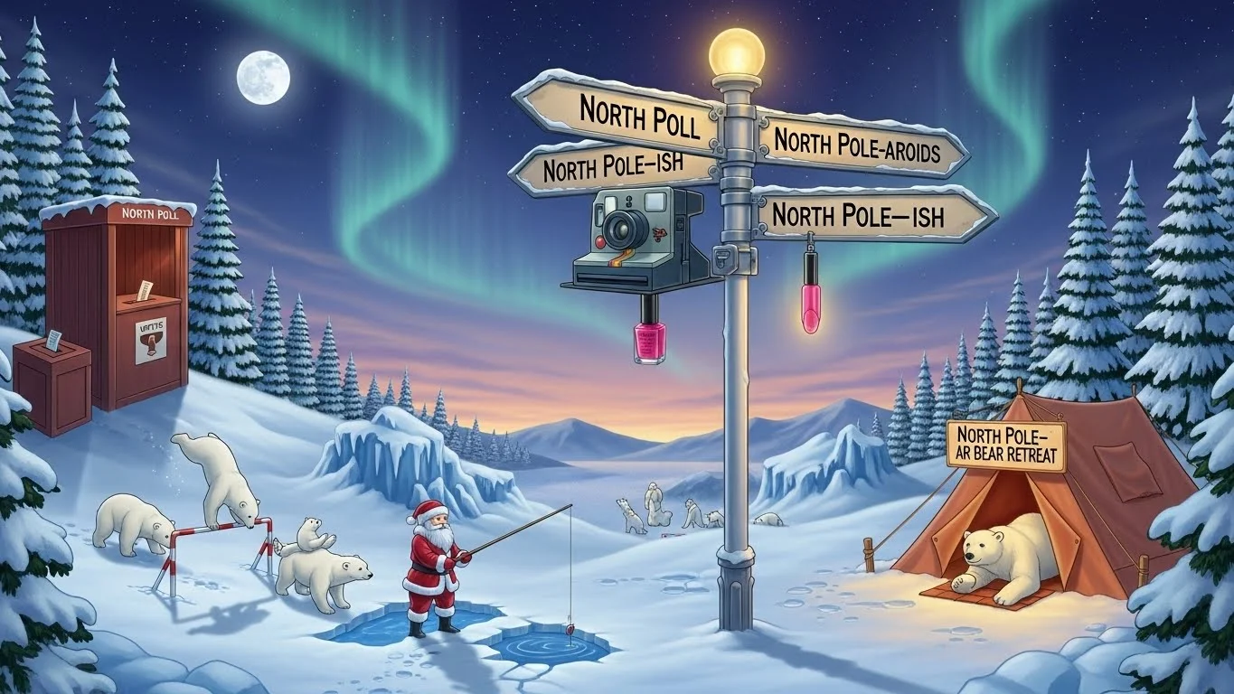 north pole funny