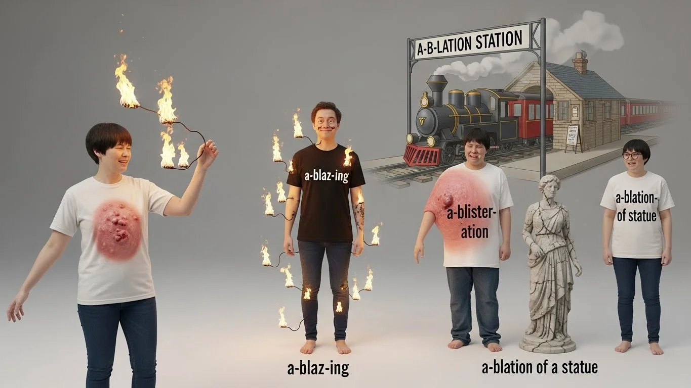 Fiery Fun with Heat Ablation