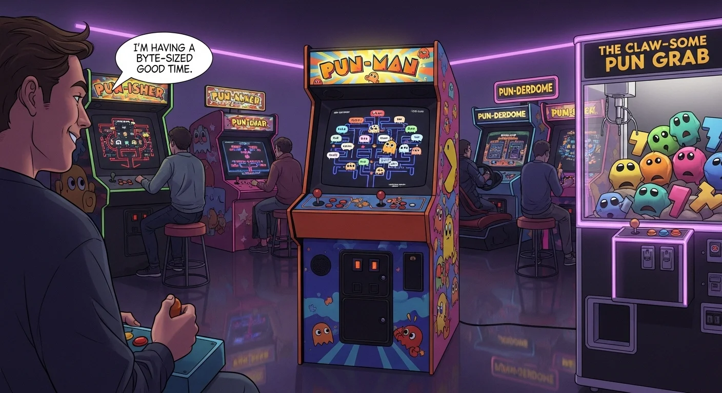 arcade puns funny