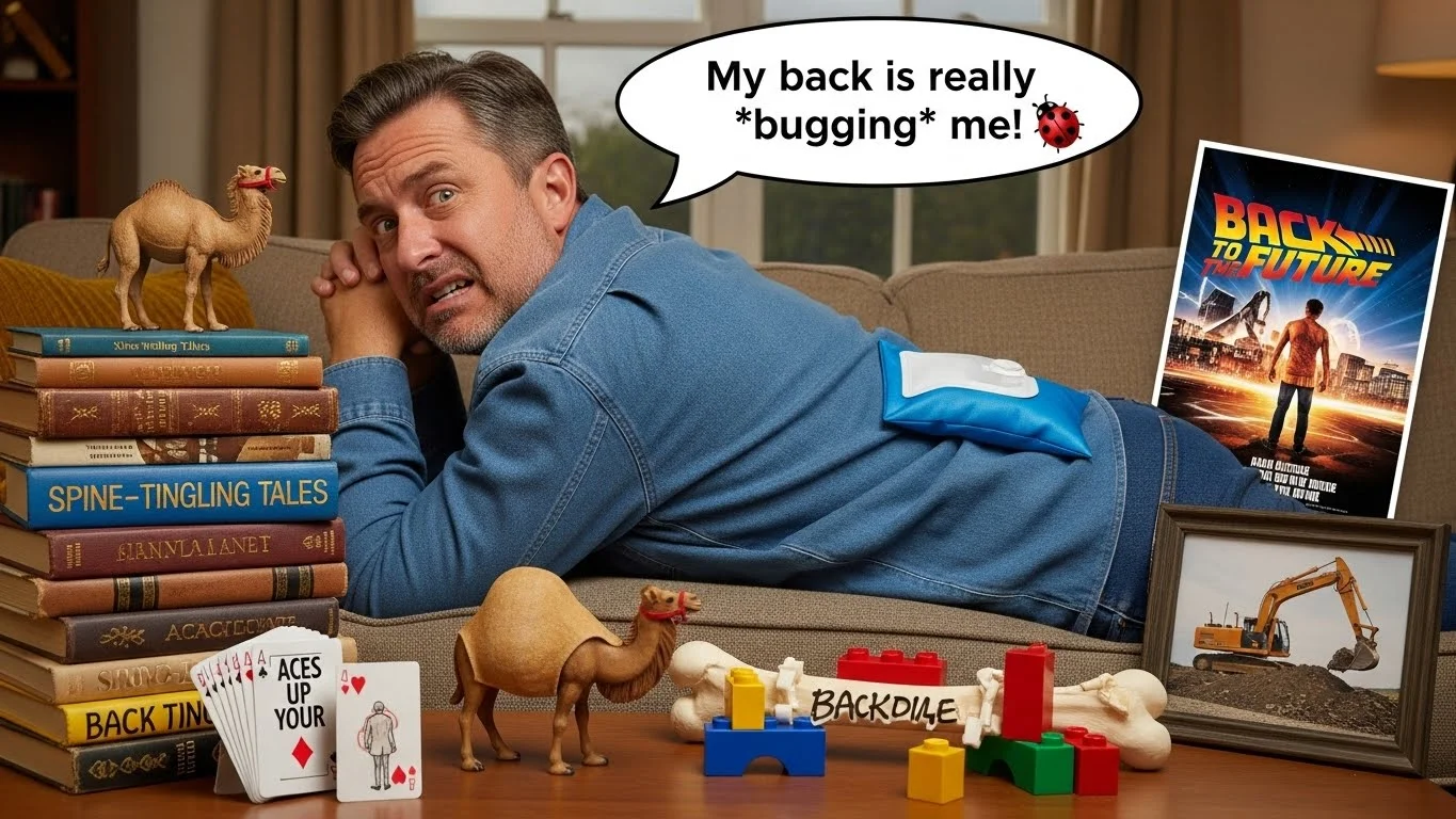 back ache puns funny