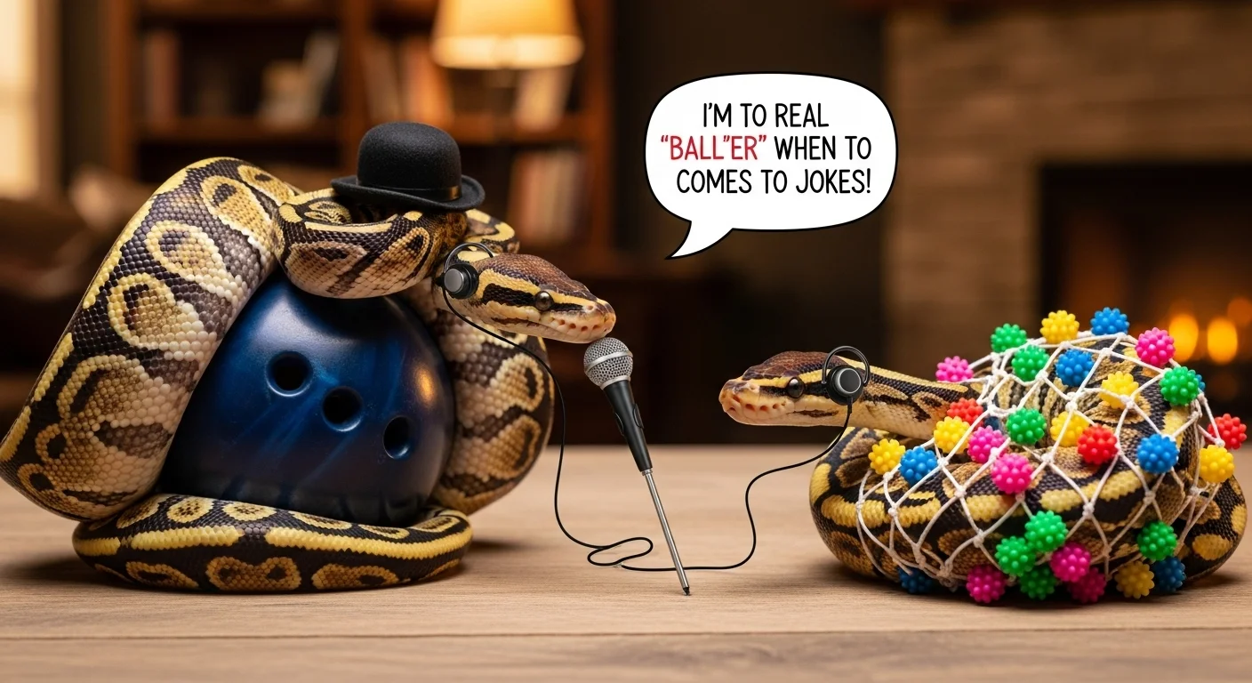 ball python puns funny
