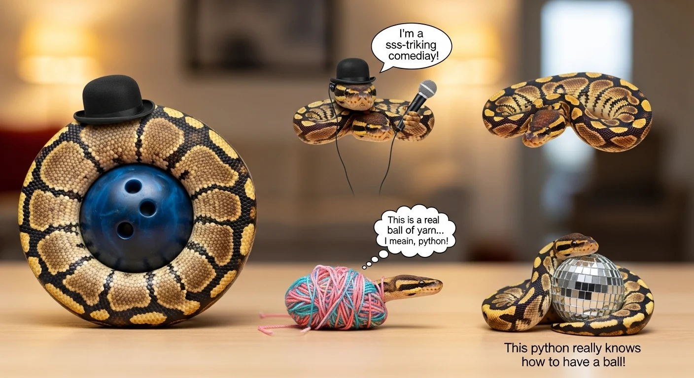 ball python puns