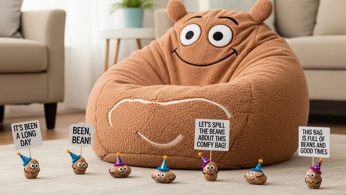 bean bag puns funny