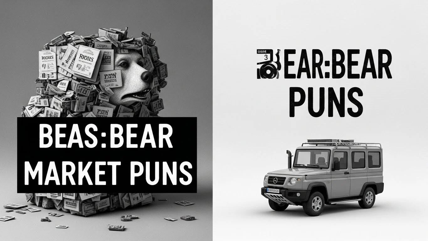 bear market puns funny