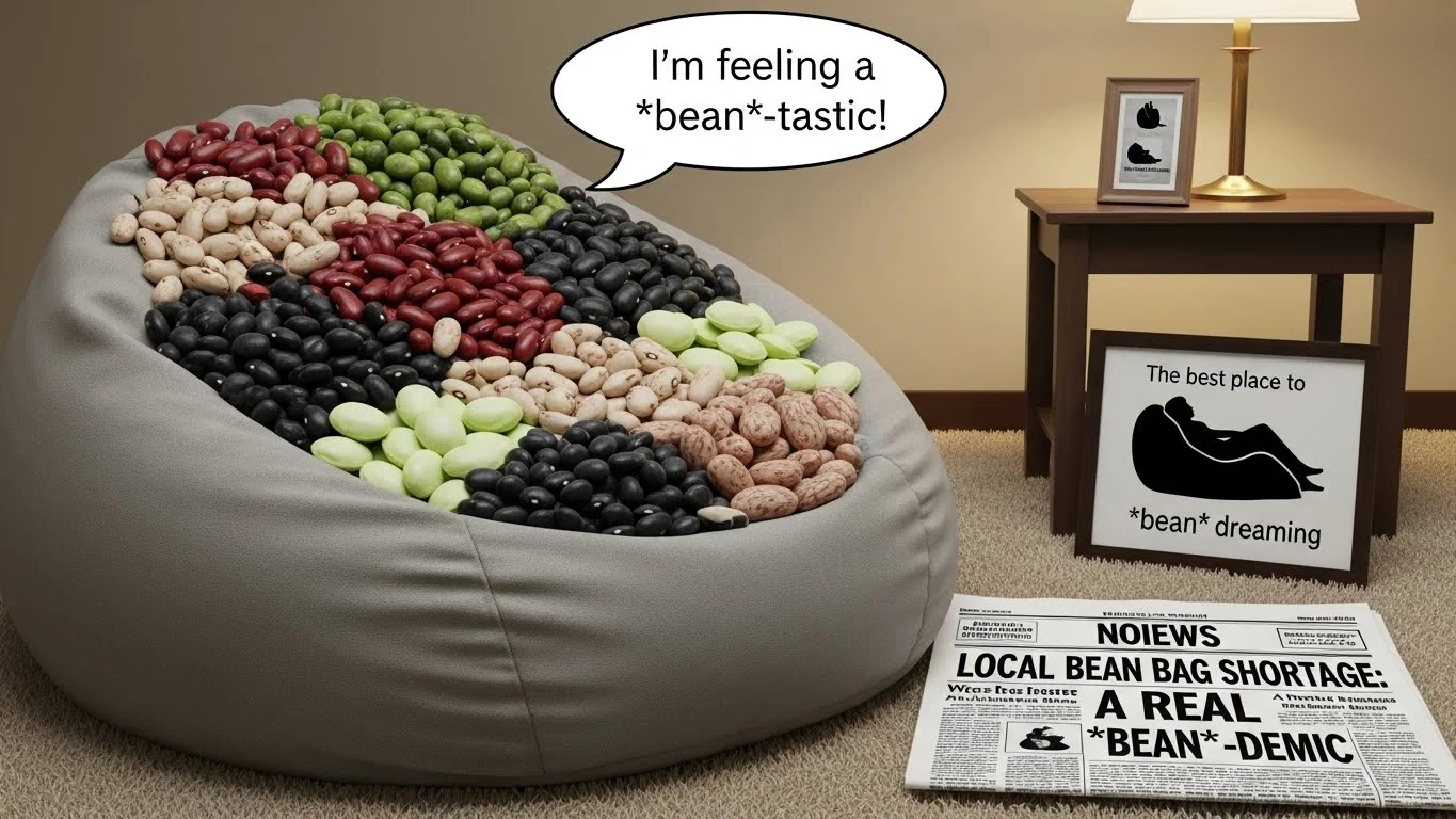 best bean bag puns