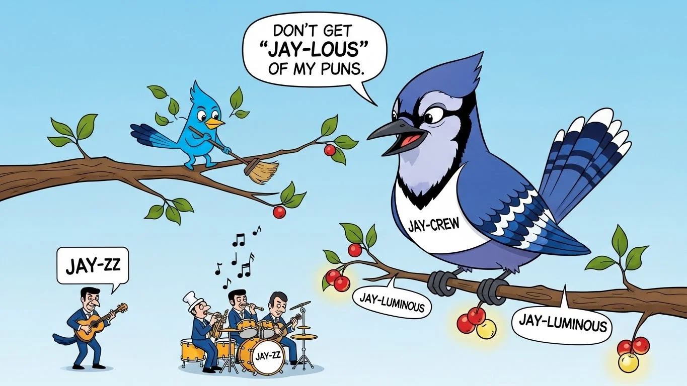 best blue jay puns