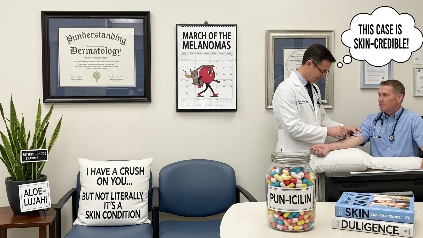 best dermatology jokes