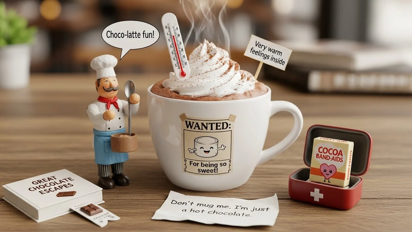 best hot chocolate puns