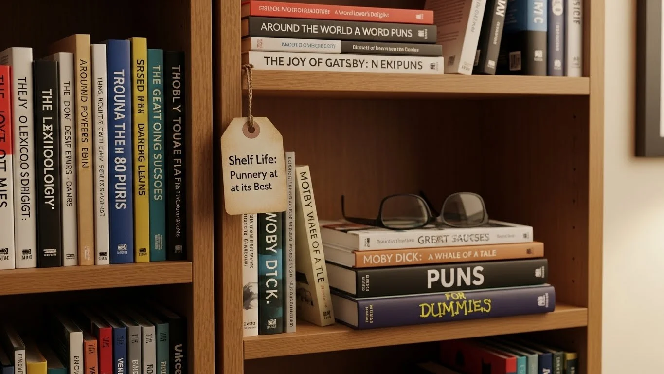 book case puns funny