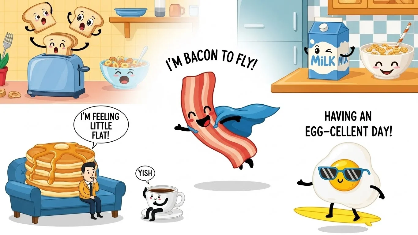 One-Liner Breakfast Puns