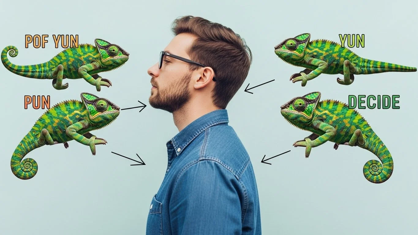 Seasonal Chameleon Puns