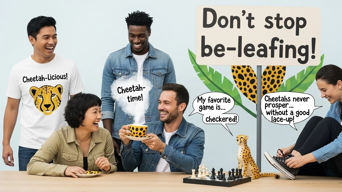 Travel & Adventure Cheetah Puns