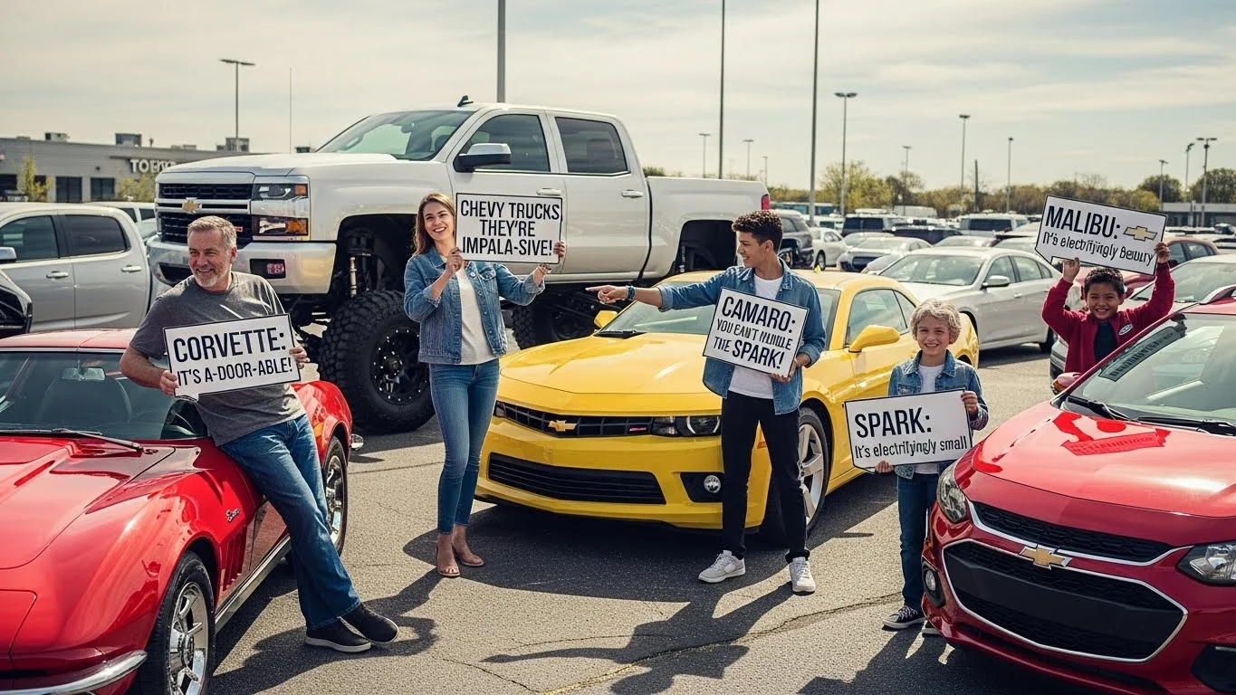 Classic One-Liner Chevrolet Puns