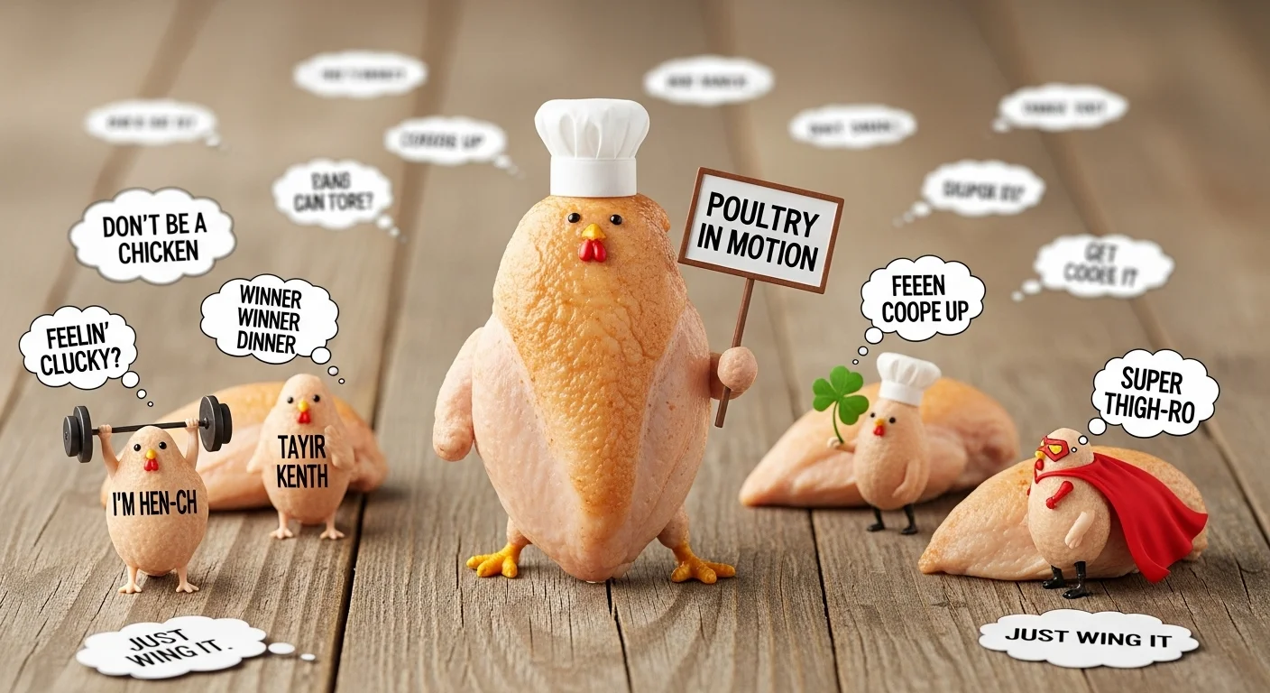 chicken breast puns funny