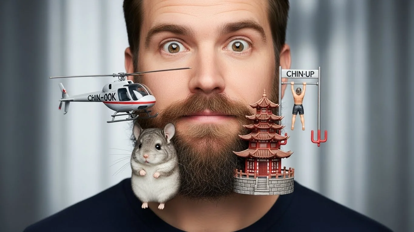 Chin Puns for Social Media