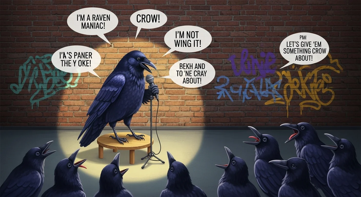 crow puns one liners