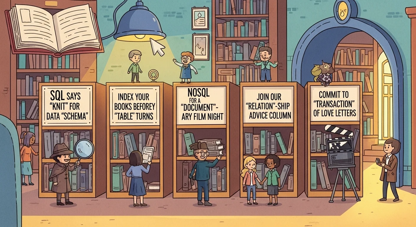 database jokes funny