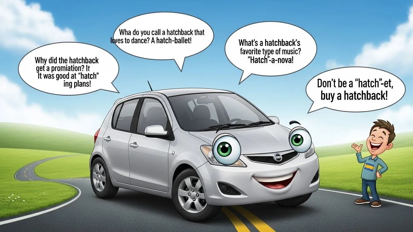 Party & Celebration Hatchback Puns