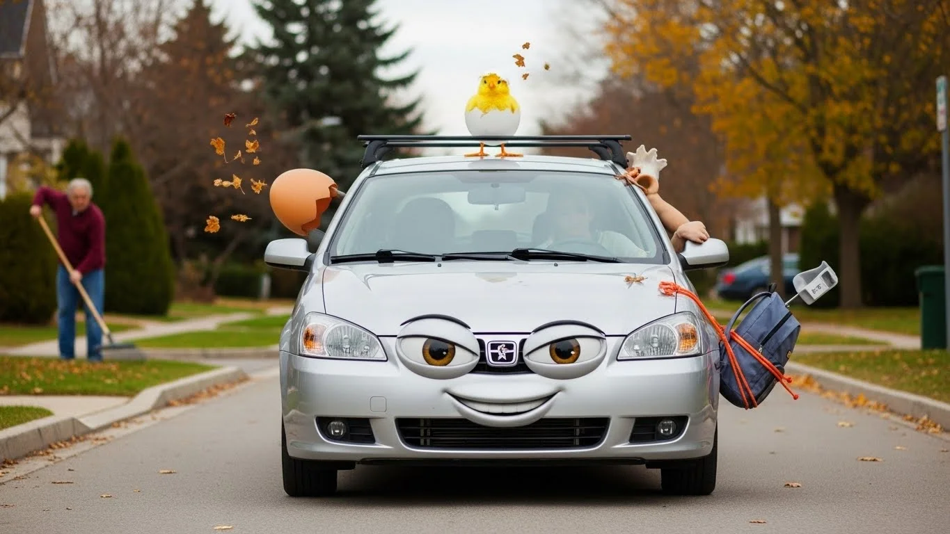 Movie-Themed Hatchback Puns