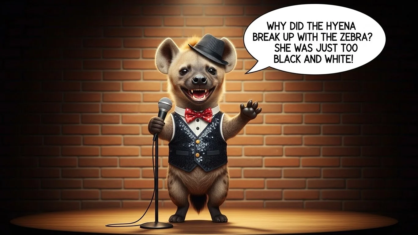 hyena puns one liners