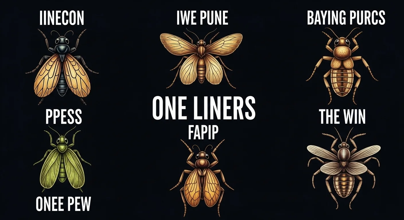 insect puns one liners