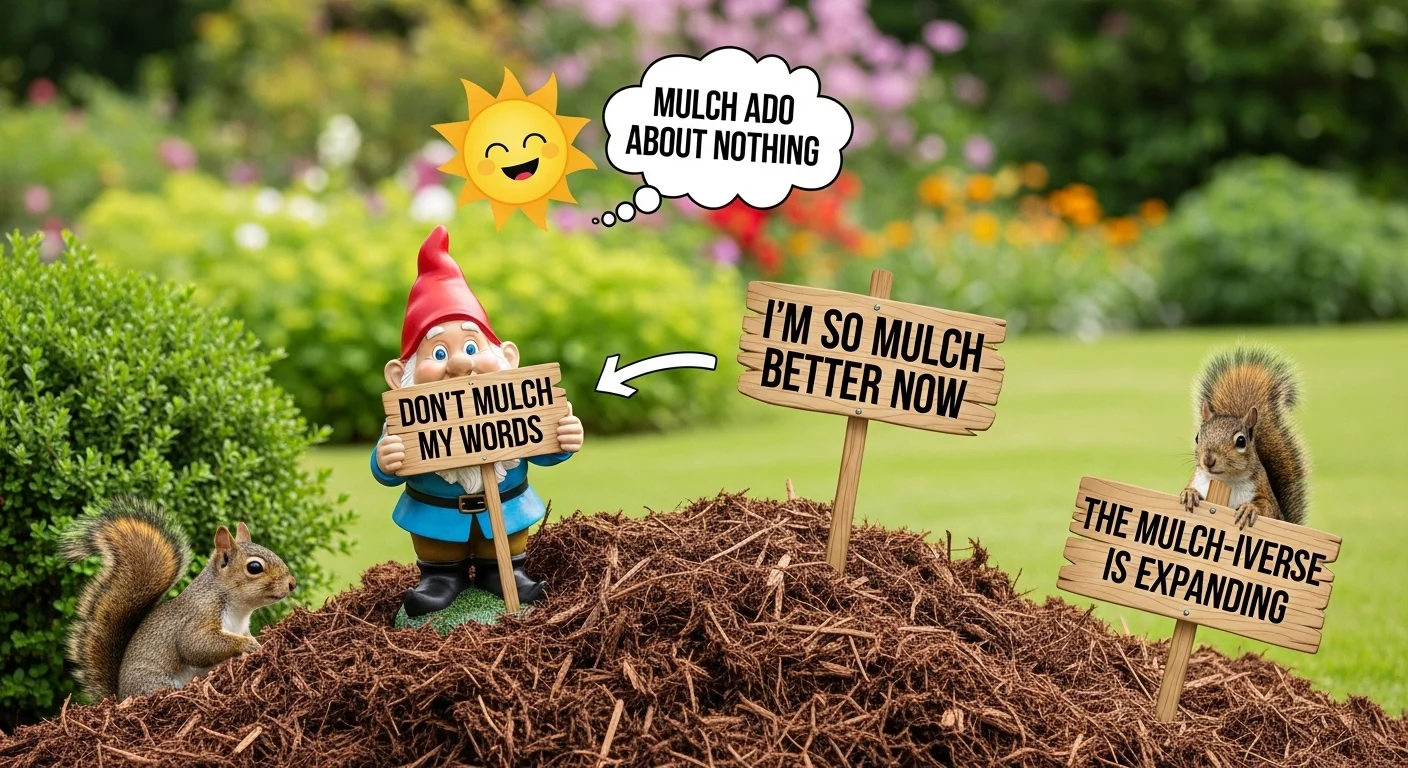 mulch puns