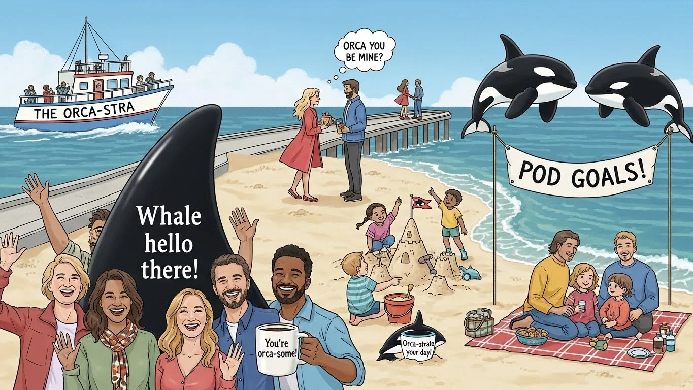 Short & Sweet Orca Puns