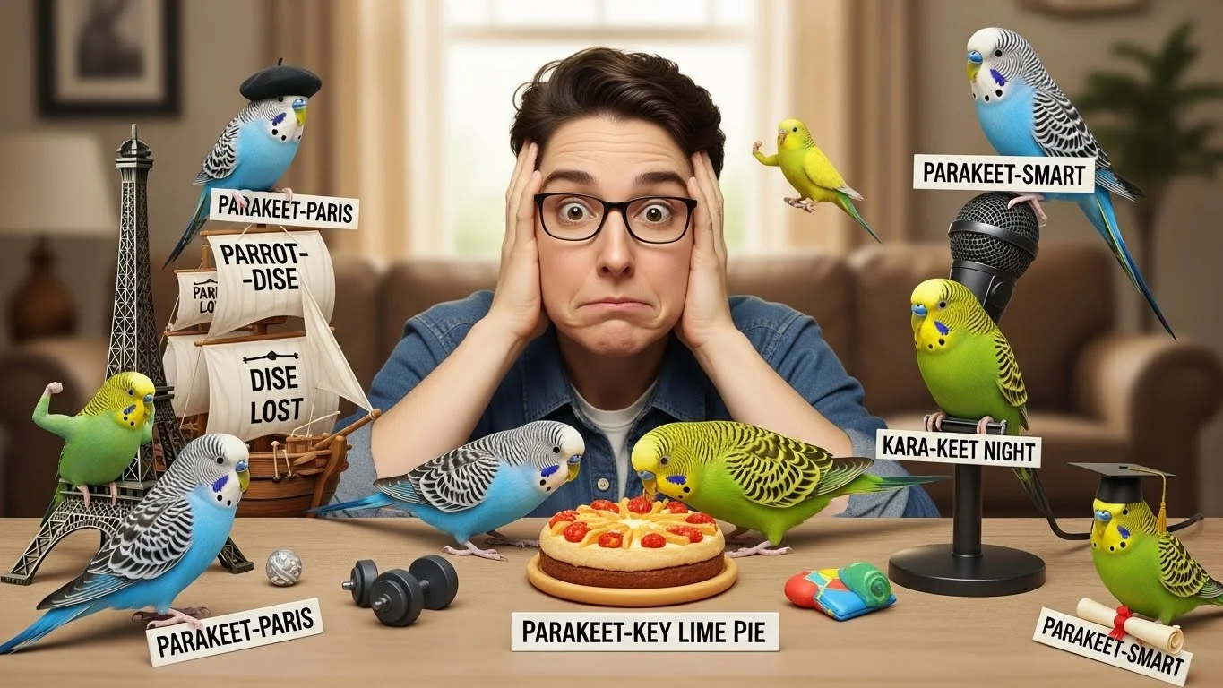 Classic Parakeet Wordplay