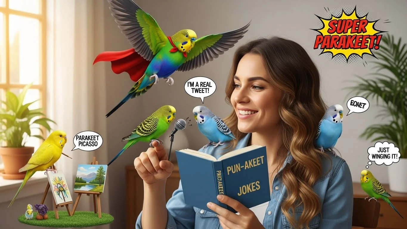 Musical Parakeet Puns