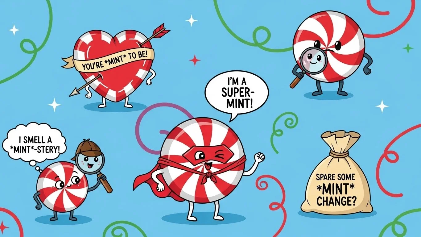 peppermint puns funny