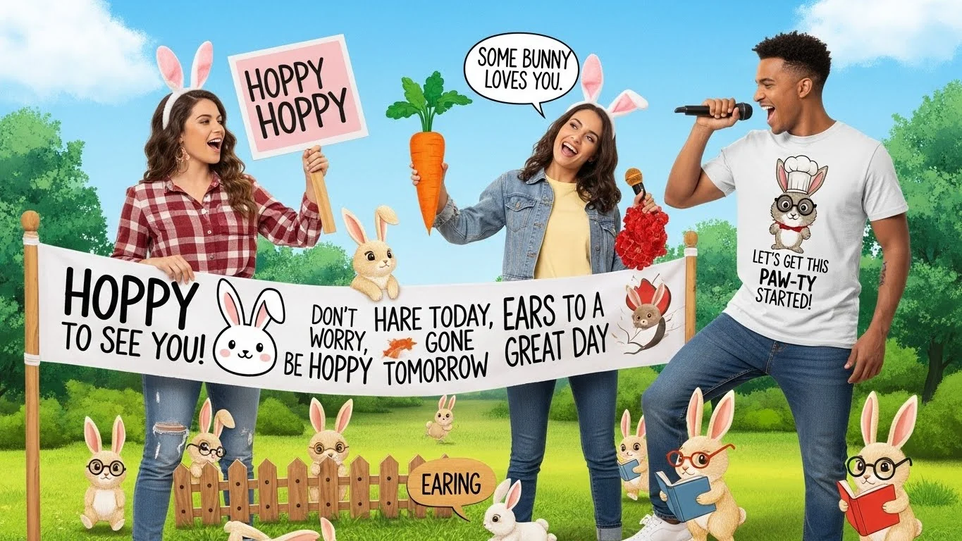 Rabbit Puns in Pop Culture