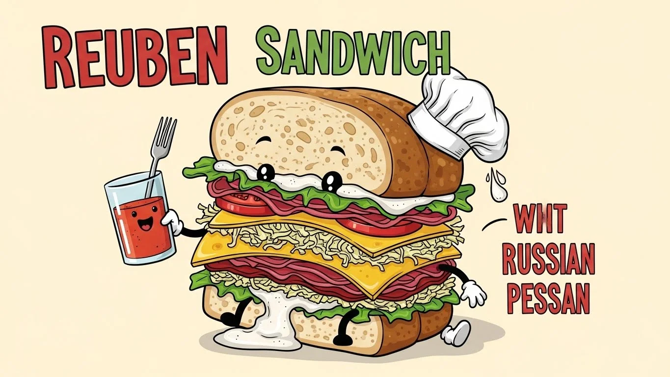 reuben sandwich puns funny
