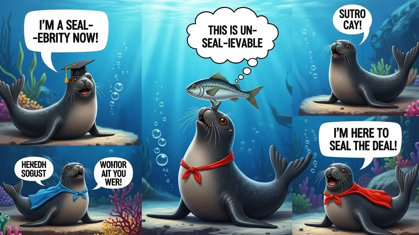 seal puns one liners