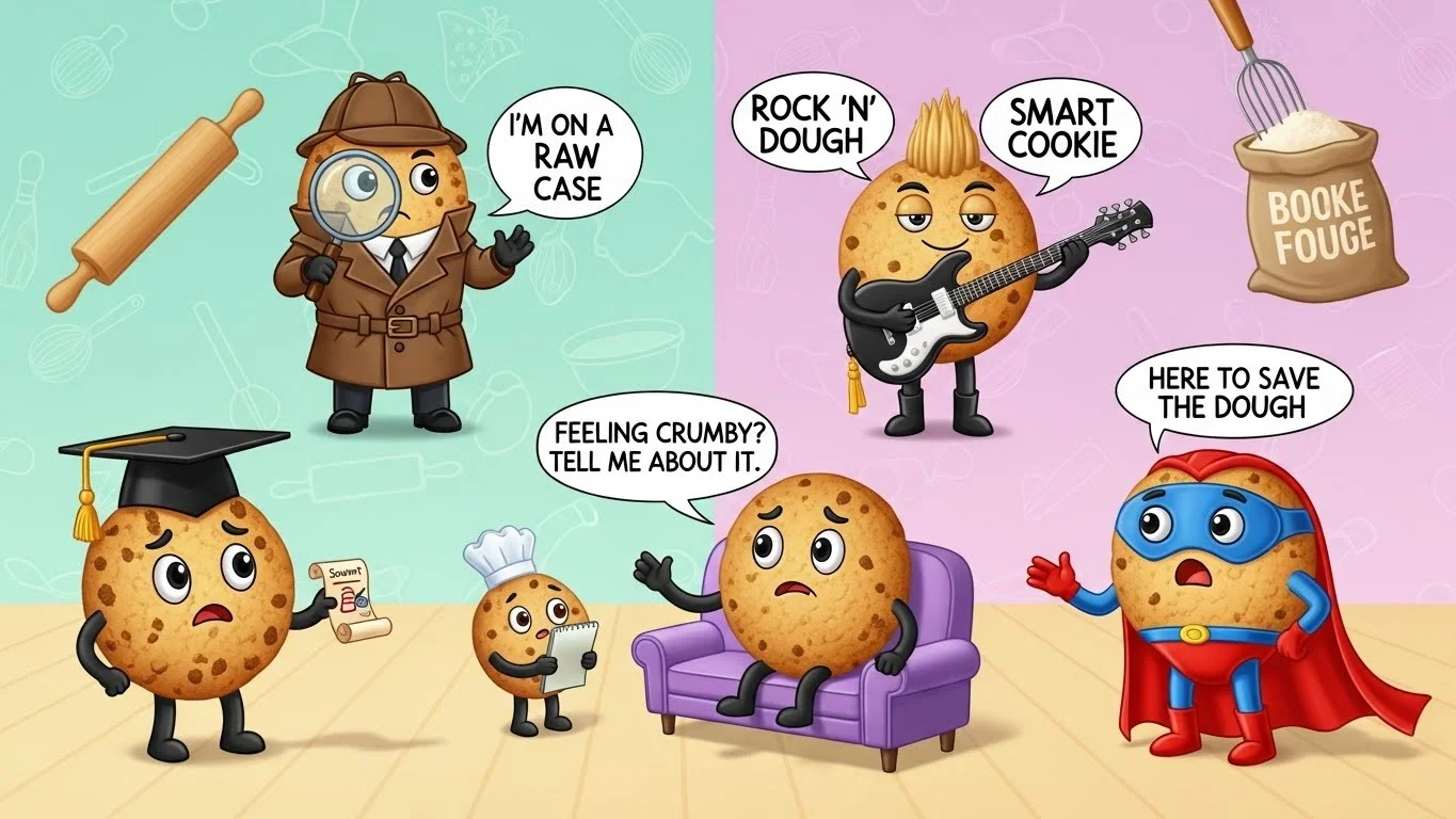 short cookie puns