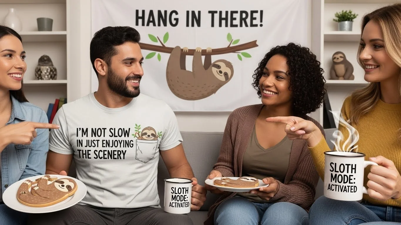 Short & Snappy Sloth Puns