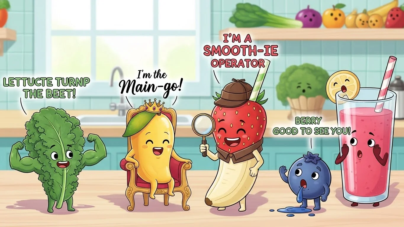 smoothie puns funny