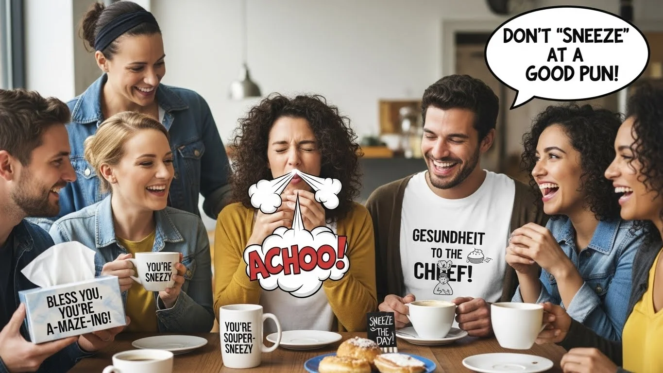 One-Liner Sneeze Puns