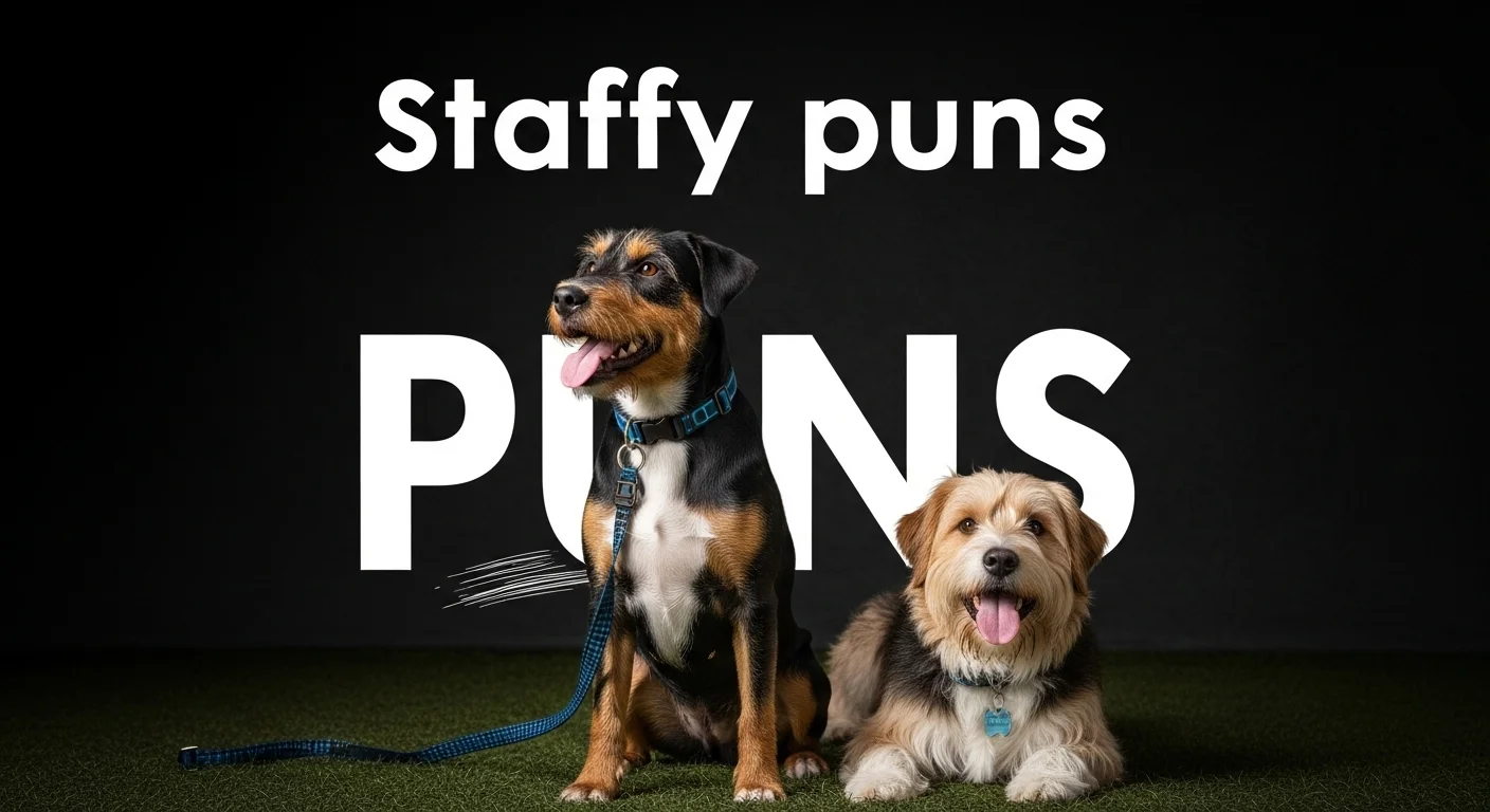 staffy puns funny