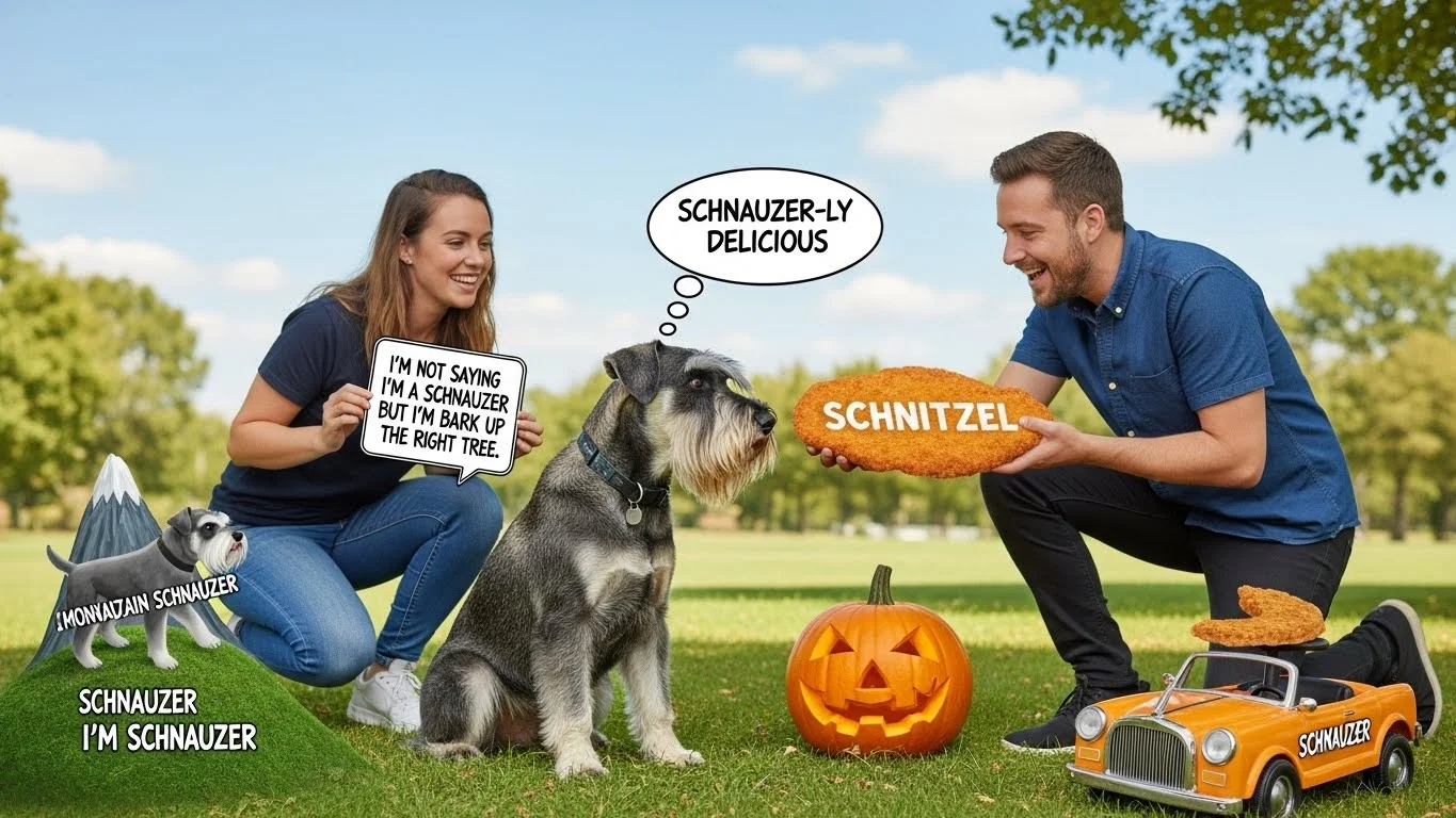 One-Liner Standard Schnauzer Puns