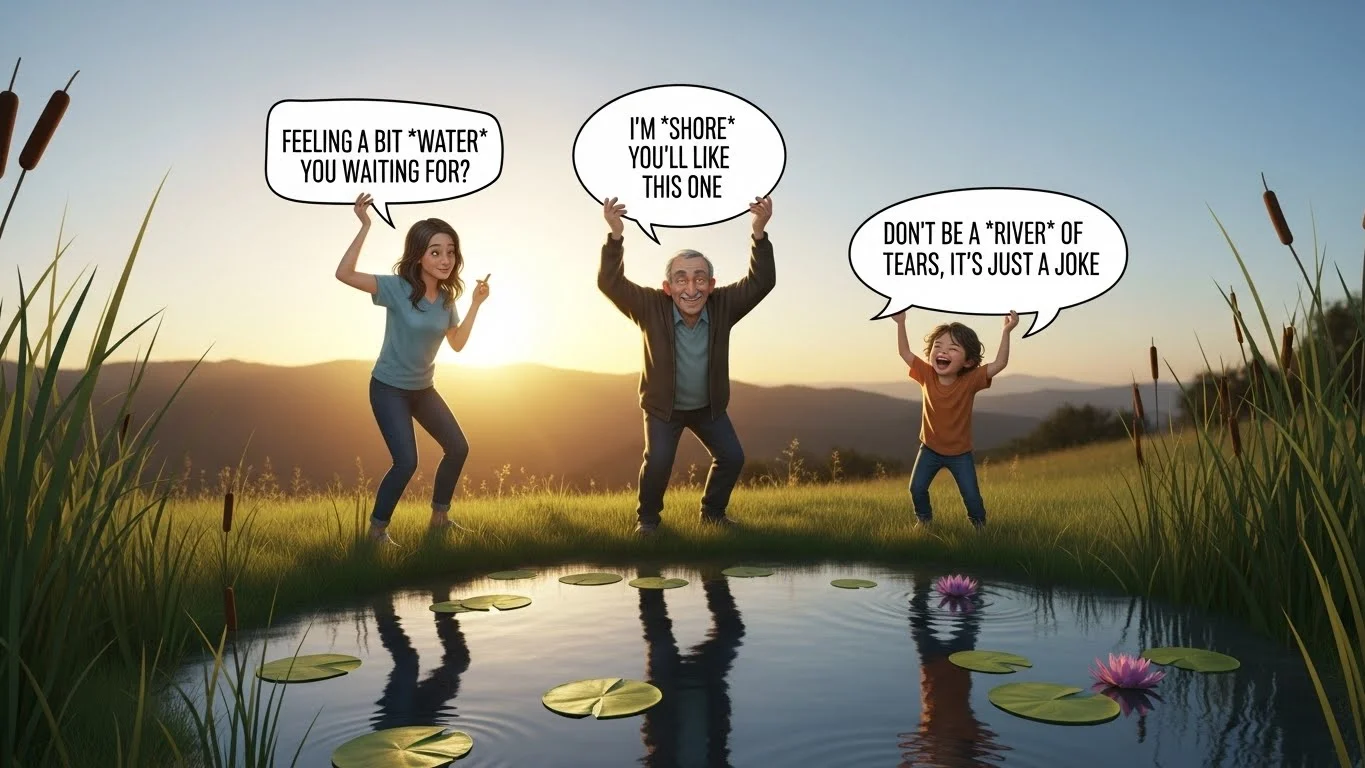 Witty Work & Study Water Puns