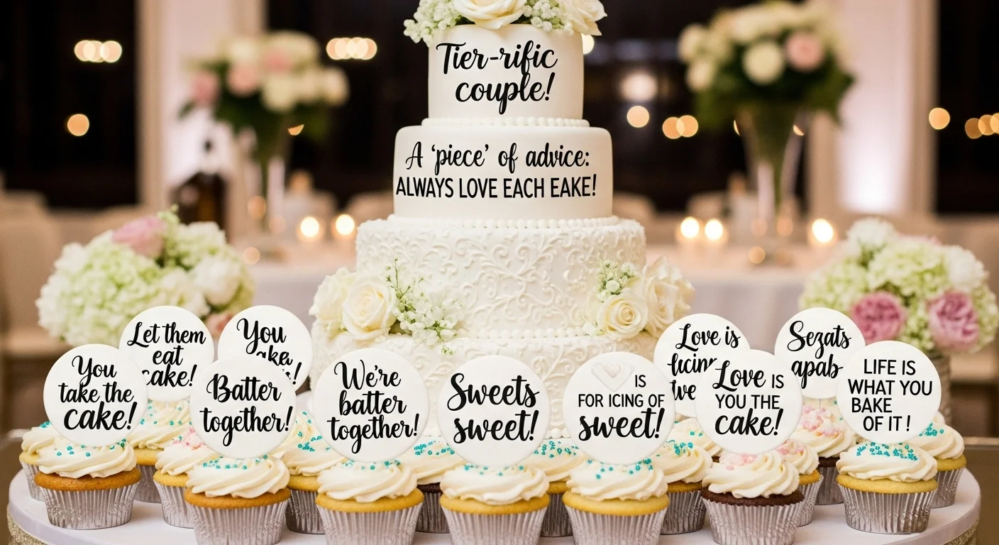 wedding cake puns one liners