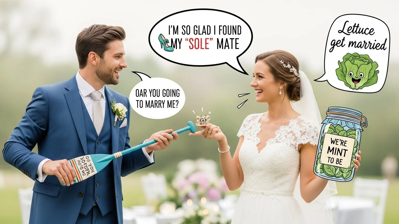 Kid-Friendly Wedding Puns