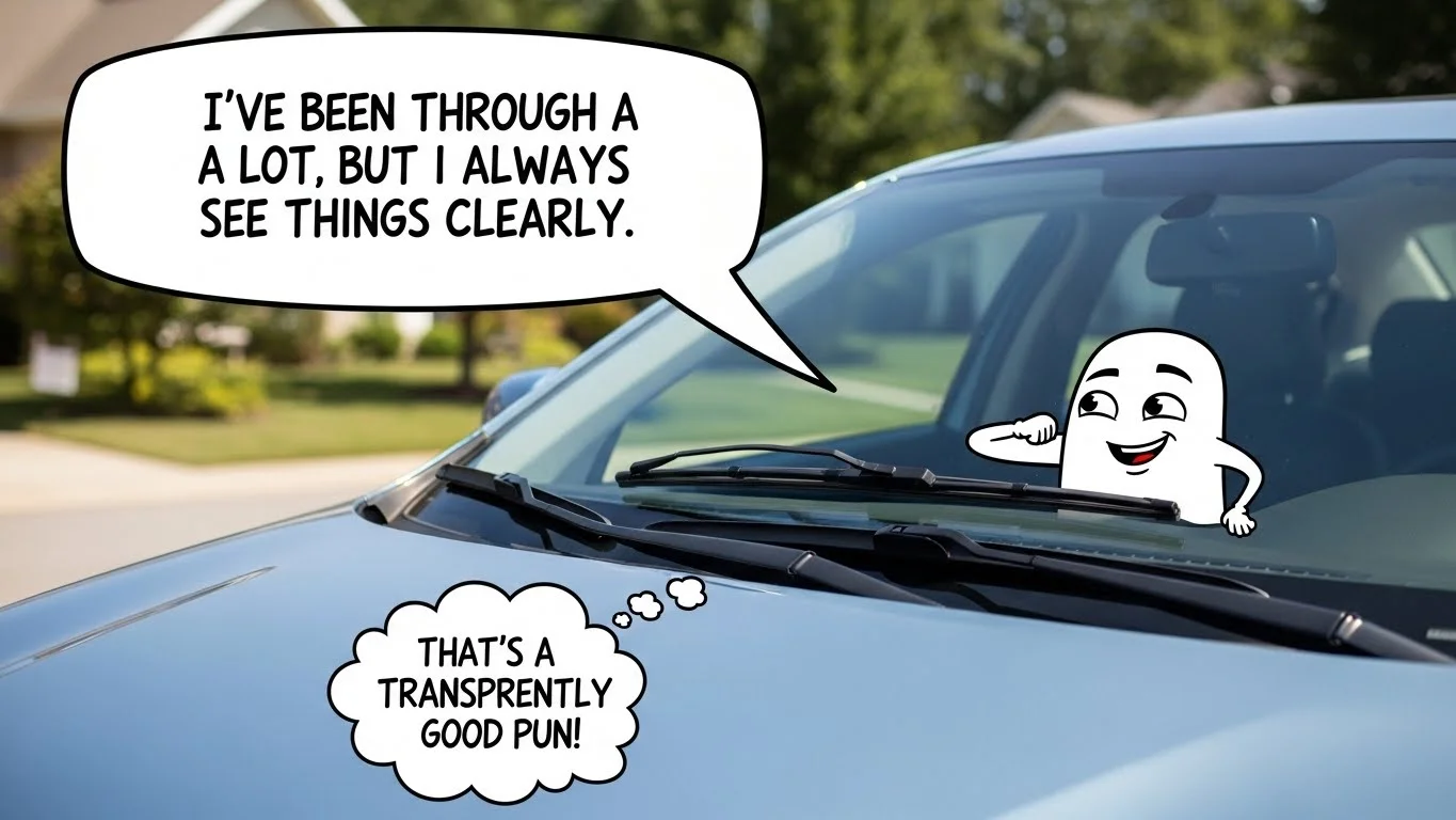 windshield puns funny