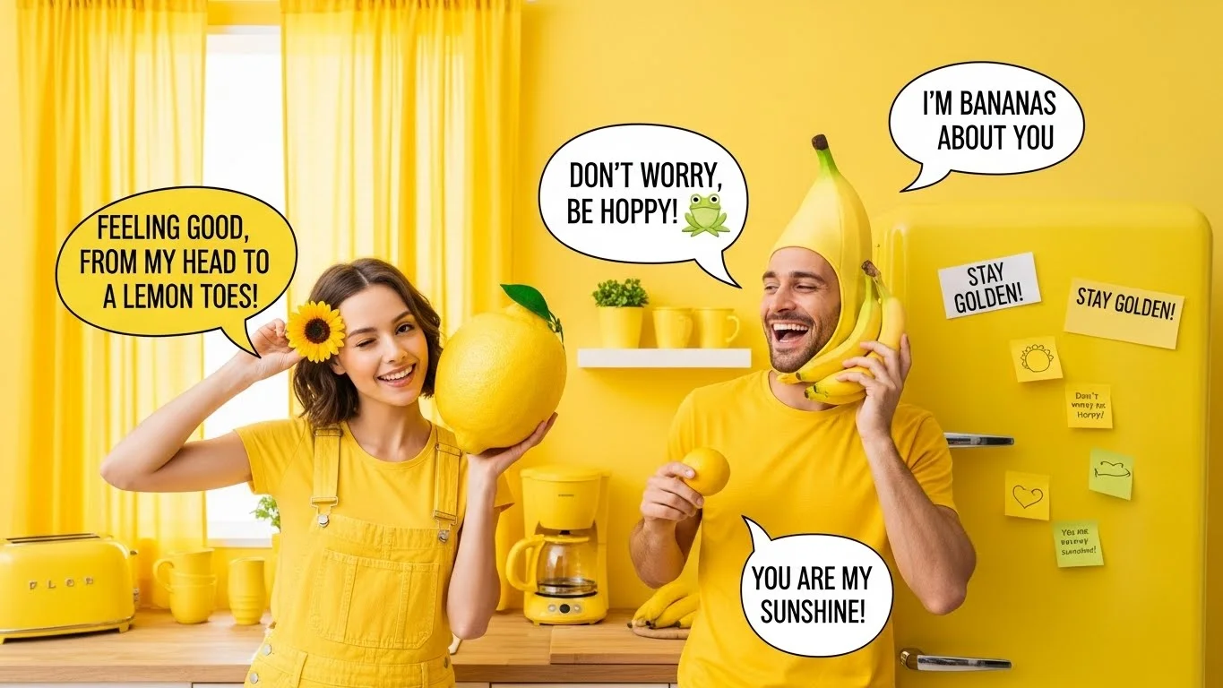 Sunshine Yellow Puns