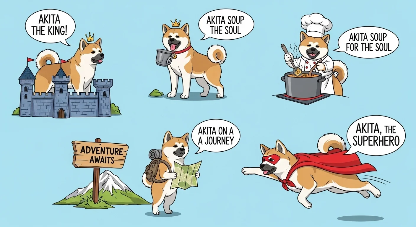 akita puns one liners