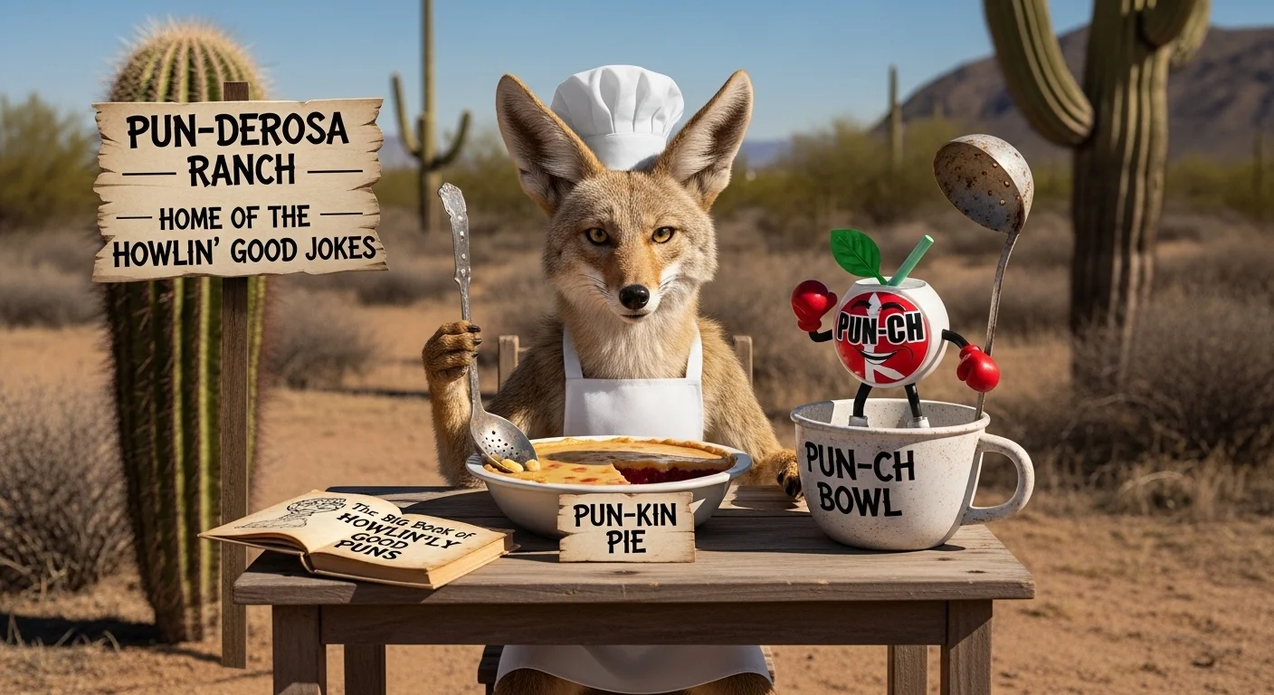 coyote puns funny