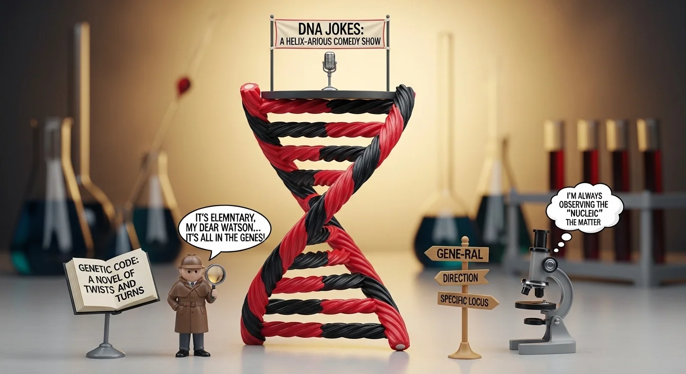 dna puns funny