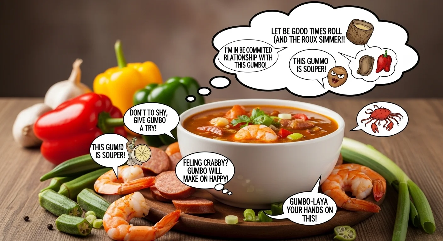 gumbo puns funny