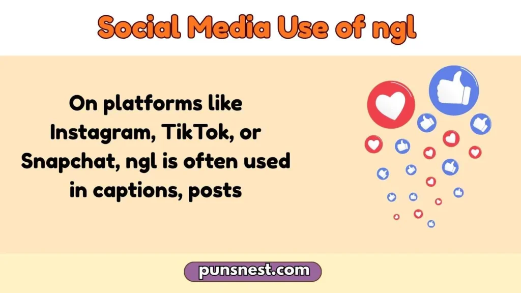 Social Media Use of ngl