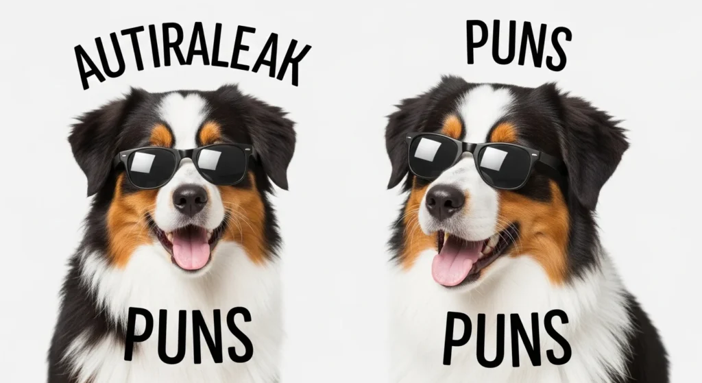 australian shepherd puns